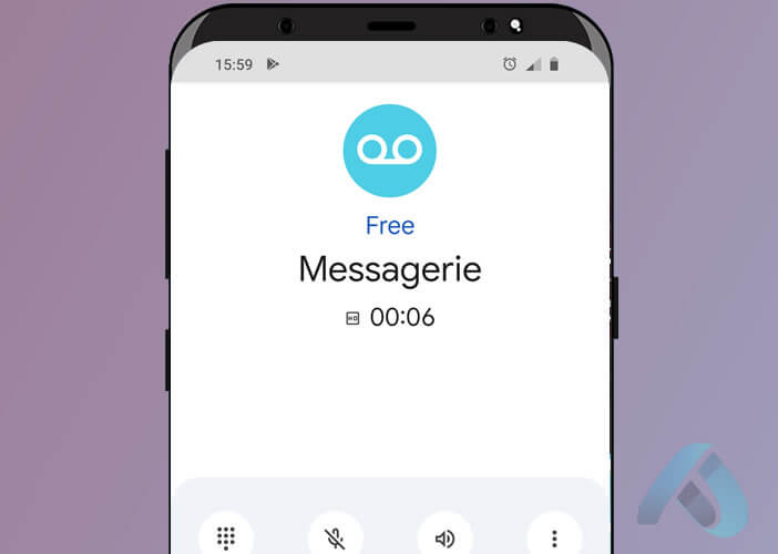 Naviguer dans les différents menu de la messagerie téléphonique de Free