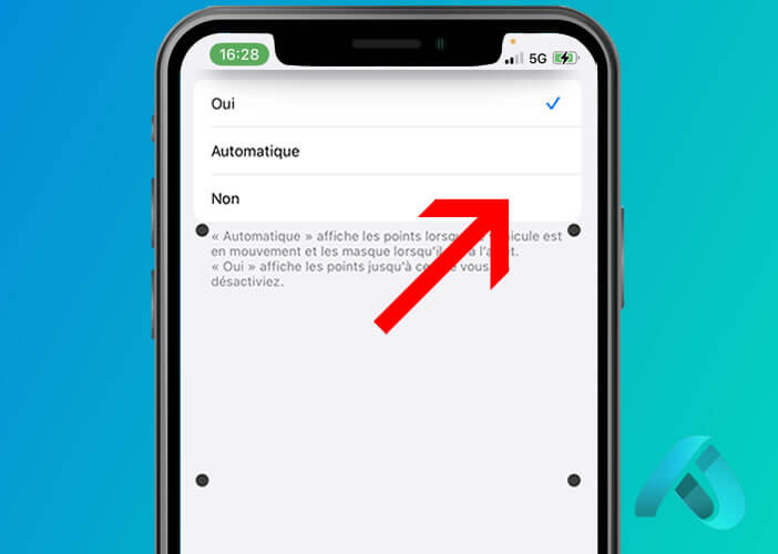Activer l’affichage des indicateurs de mouvements sur iPhone pour réduire le mal des transports