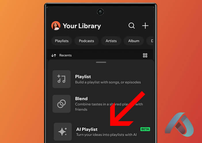 Activer la fonction Ai Playlist de Spotify