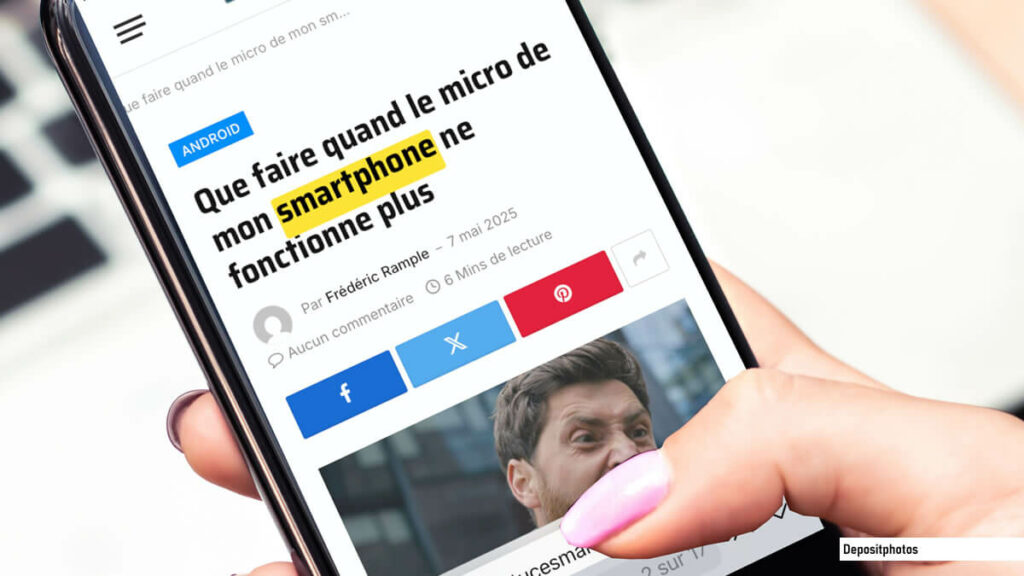 Femme recherchant du texte depuis l’application Safari de l’iPhone