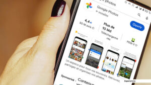 Retouche rapide affichée lors du partage d’une photo dans Google Photos